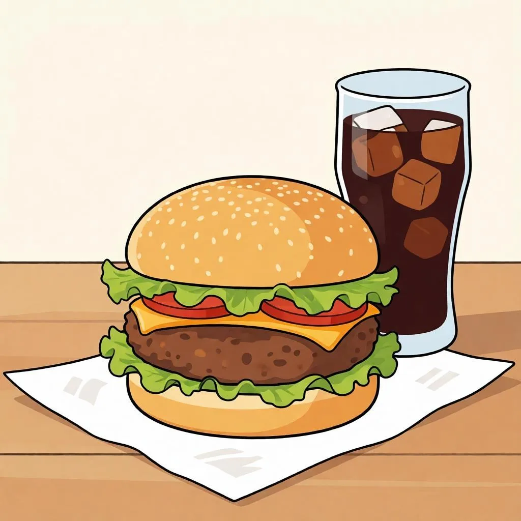 🍔 Чем опасен фастфуд?