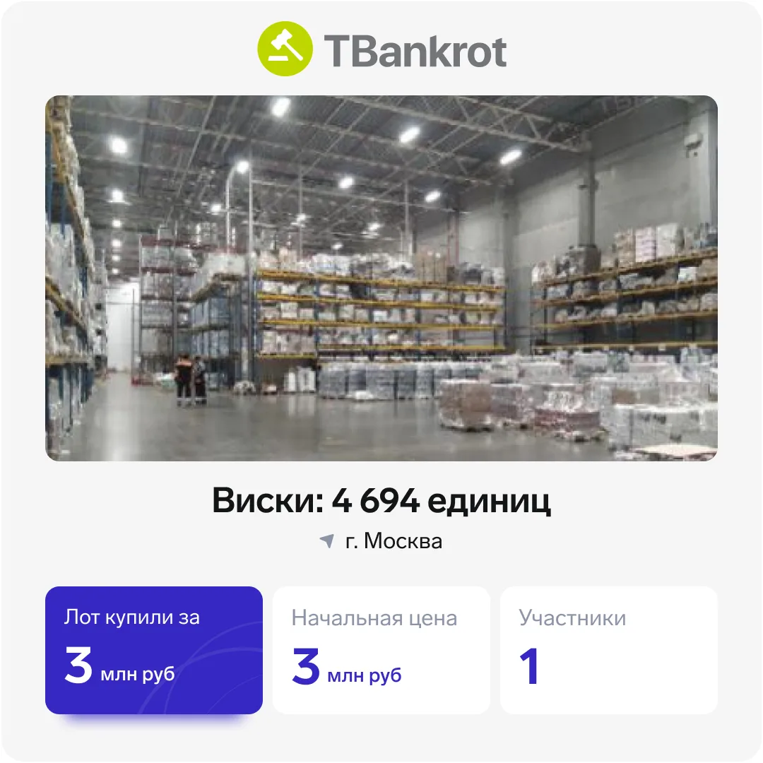 👀 Что выиграли на торгах на прошлой неделе: от партии виски до Porsche