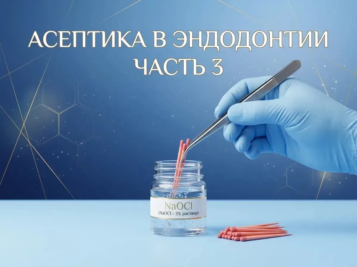 🔬 Гуттаперча из упаковки — не значит стерильная!

Исследования показывают, что гуттаперчевые штифты