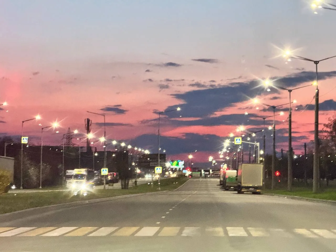 Русский Мариуполь в красках заката