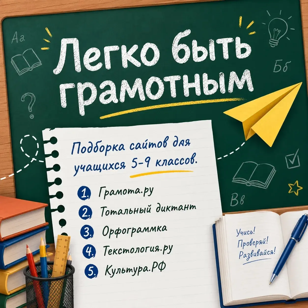 📚Международный день грамотности отмечается ежегодно 8 сентября!