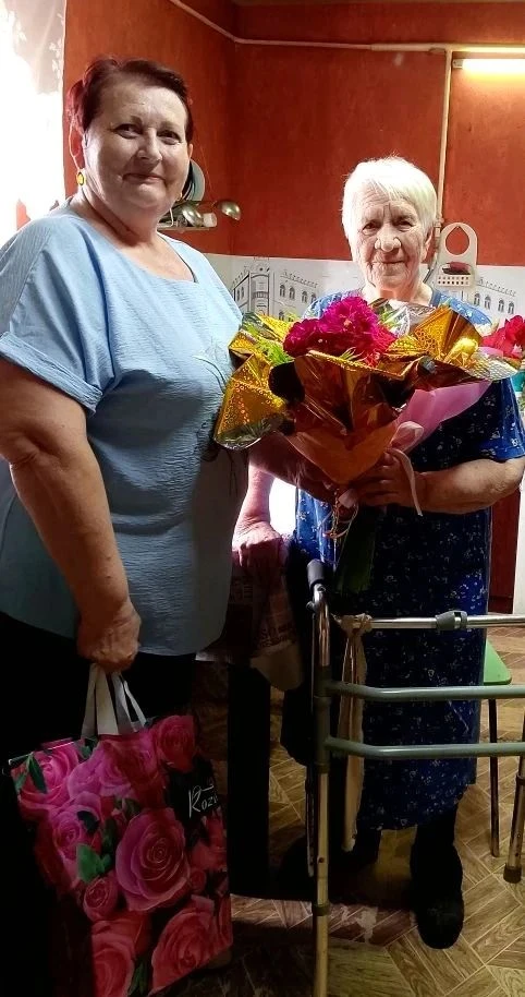 🌹Поздравляем Вилякину Розу Михайловну с 90-летием!