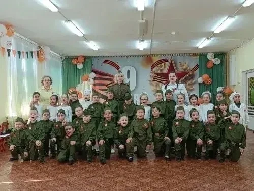 Музыкально‑патриотический утренник «День Победы» в детском саду «Ивушка»  В рамках проекта «Предшкол