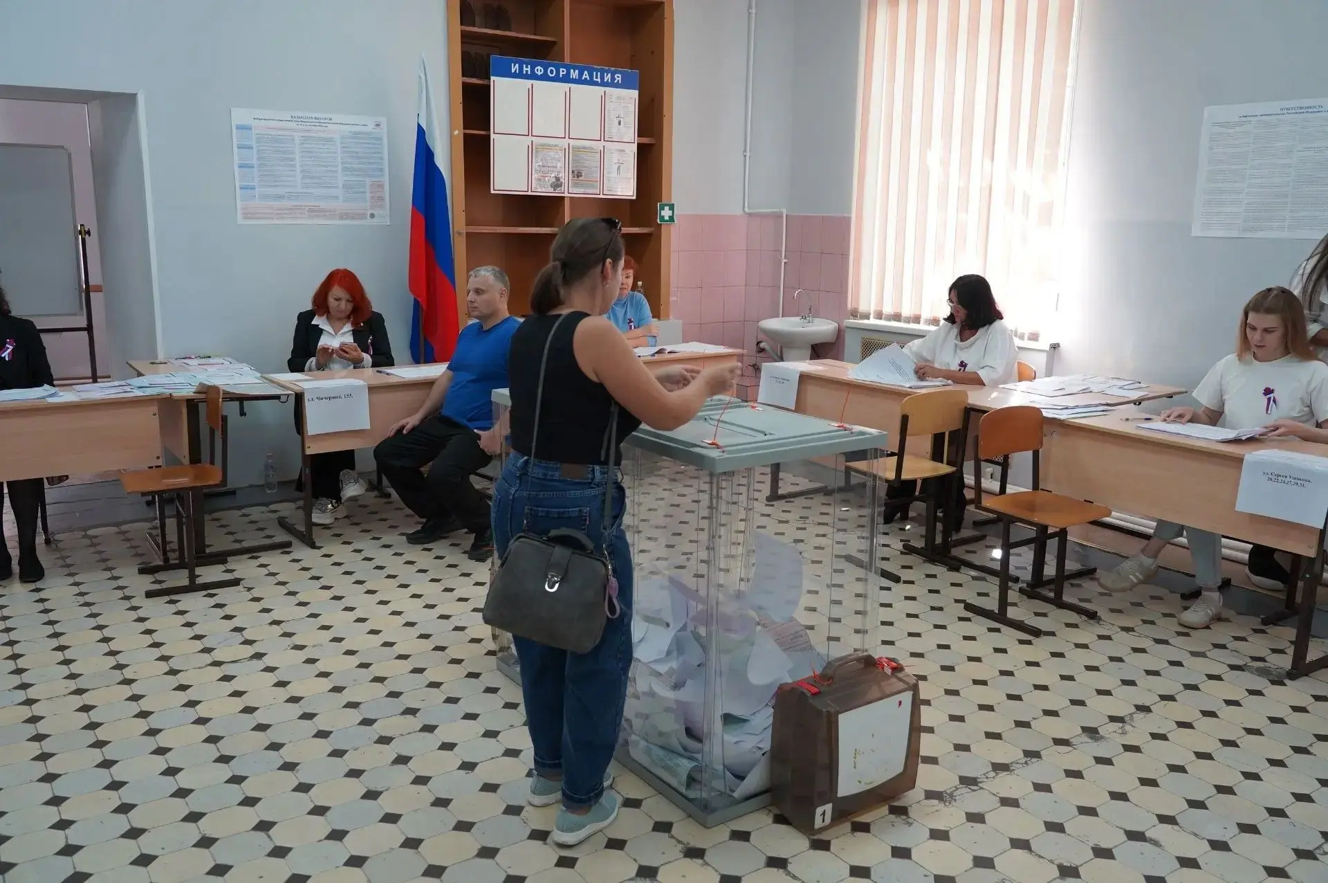 В Уссурийске начался второй день голосования
