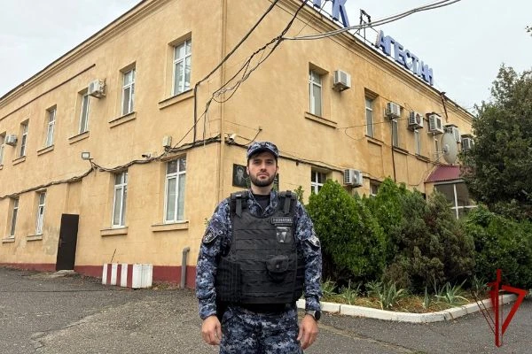 ⚡️⚡️В Дагестане сотрудник Росгвардии предотвратил пожар на охраняемом объекте