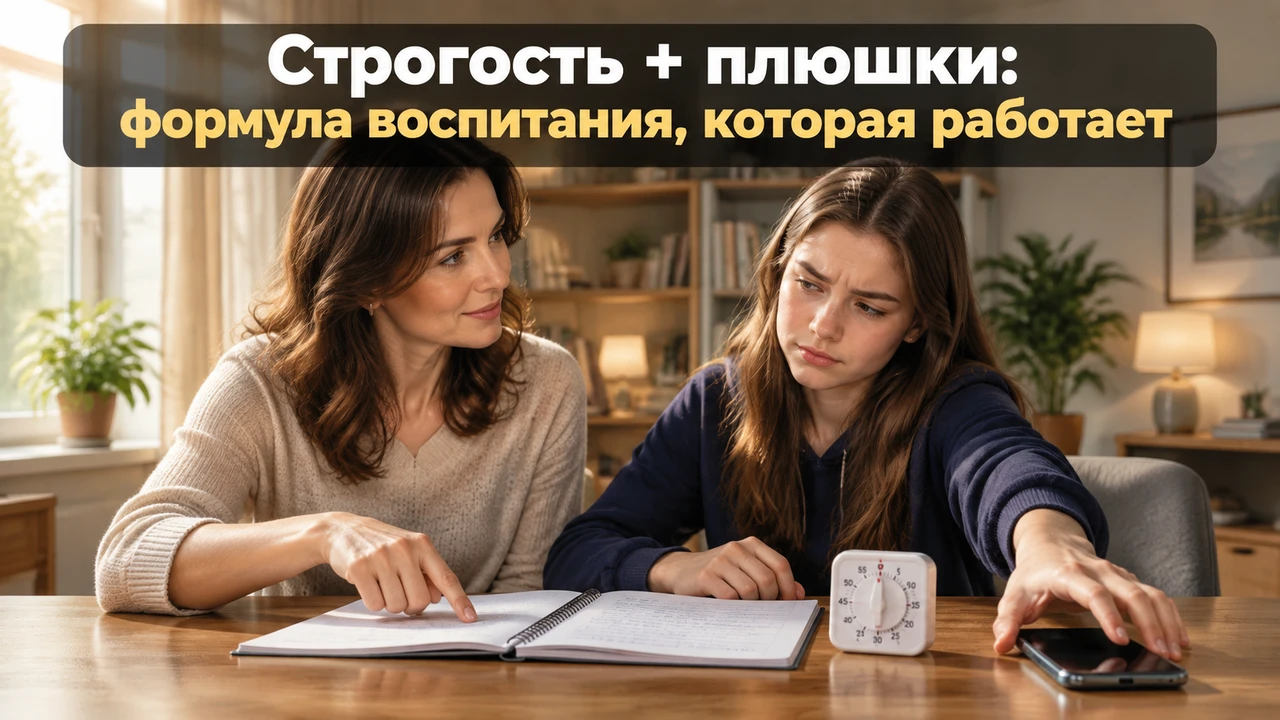 Строгость + плюшки: формула воспитания, которая работает