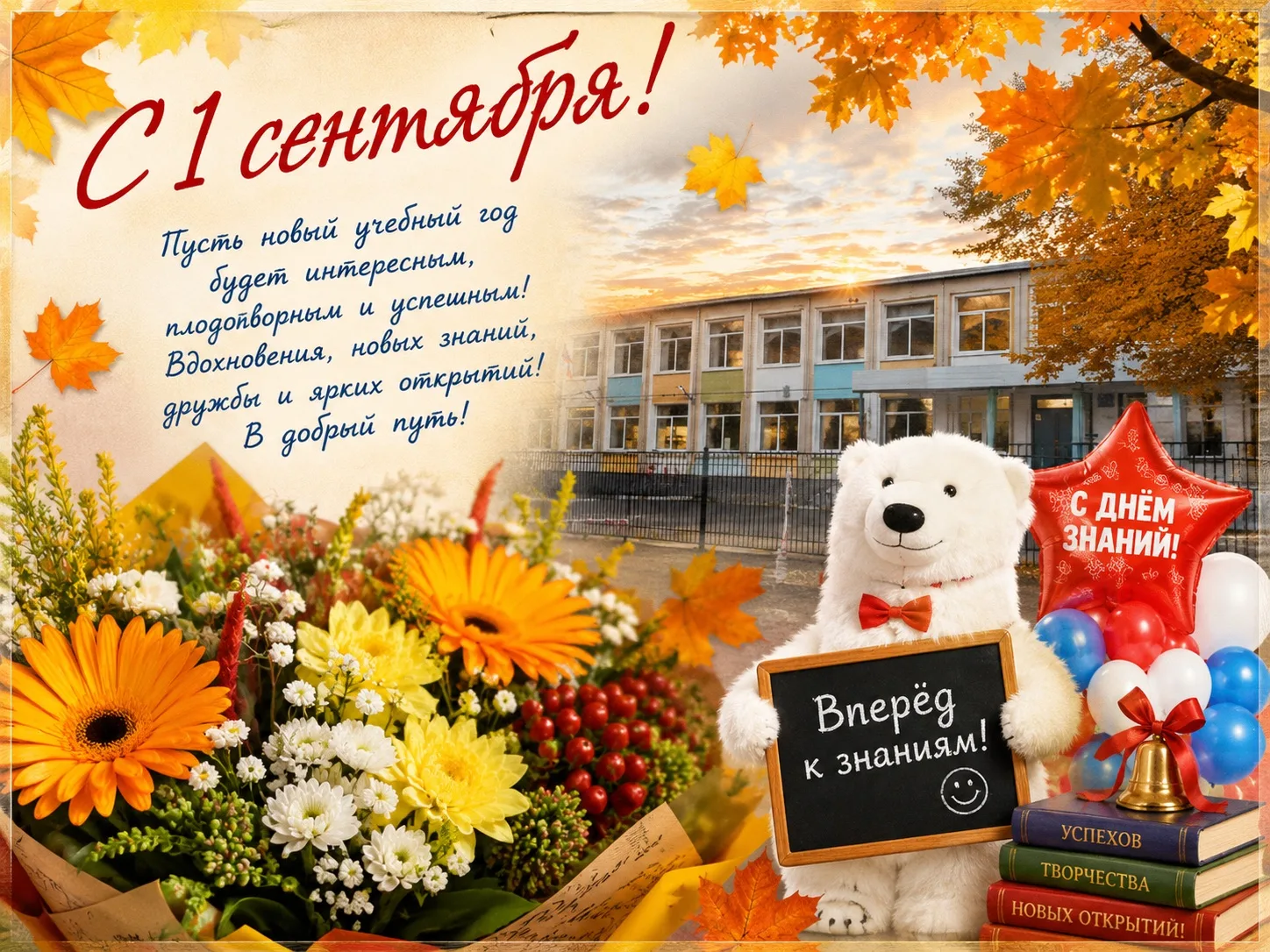 🍂В МОУ «Романовская СОШ» состоялась торжественная линейка, посвящённая 1 сентября.