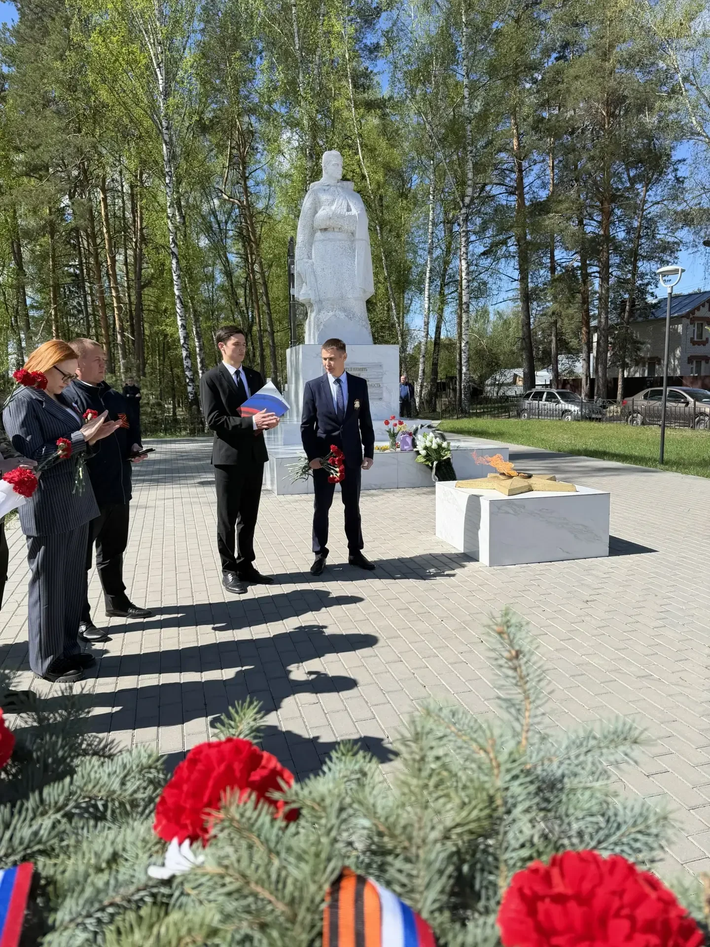 Сегодня у памятника «Раненному солдату» состоялся праздничный митинг, посвящённый Дню П...