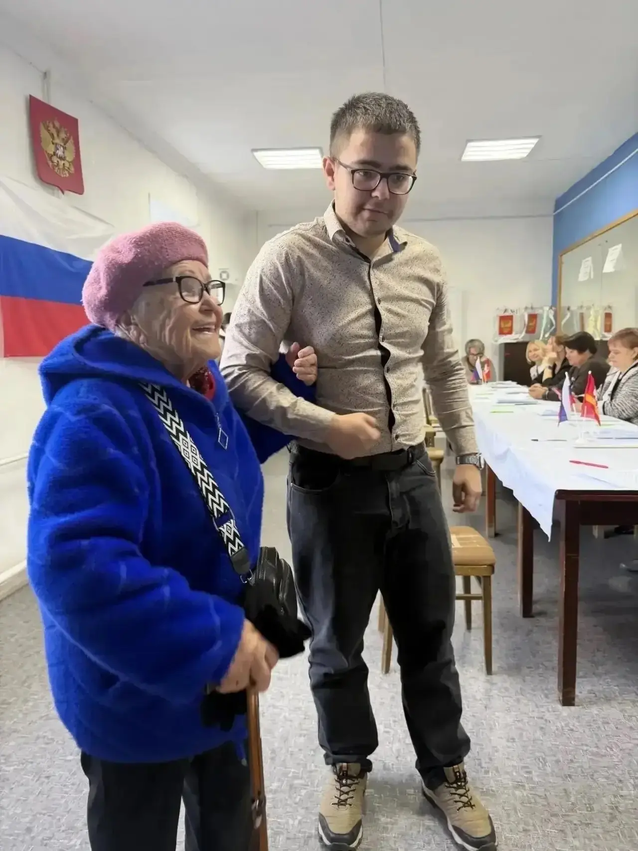 Блогер Никита Хлоян стал волонтером на избирательном участке №1825👍
