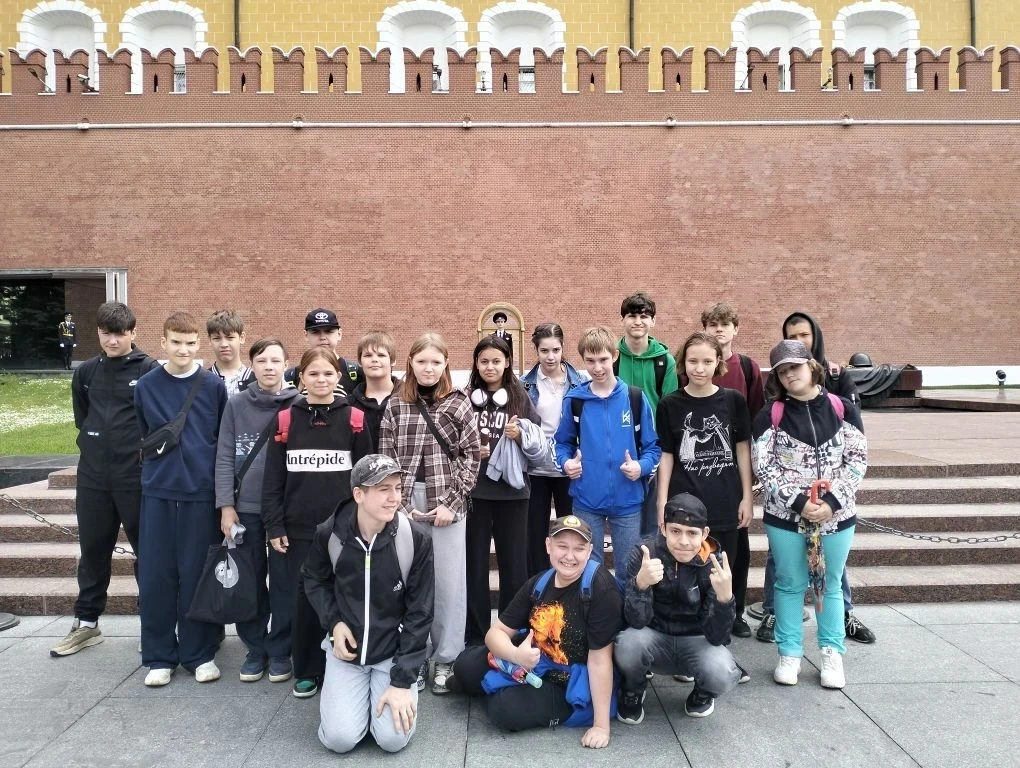 Путешествие семиклассников в сердце Москвы❤️