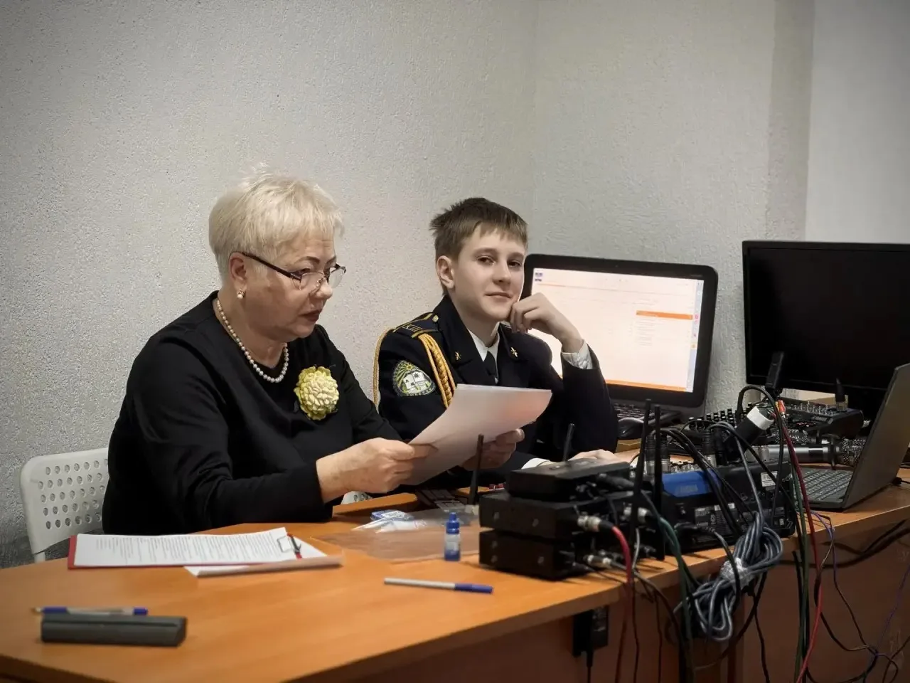 20 февраля в Кадетской школе состоялось традиционное кадетское собрание «Честь имею!»  В рамках собр
