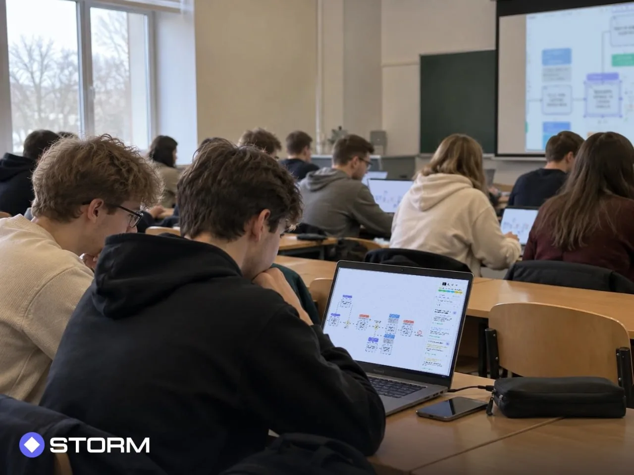 ⚡️ В 🌀ПГУТИ продолжается интеграция платформы Stormbpmn в учебный процесс!