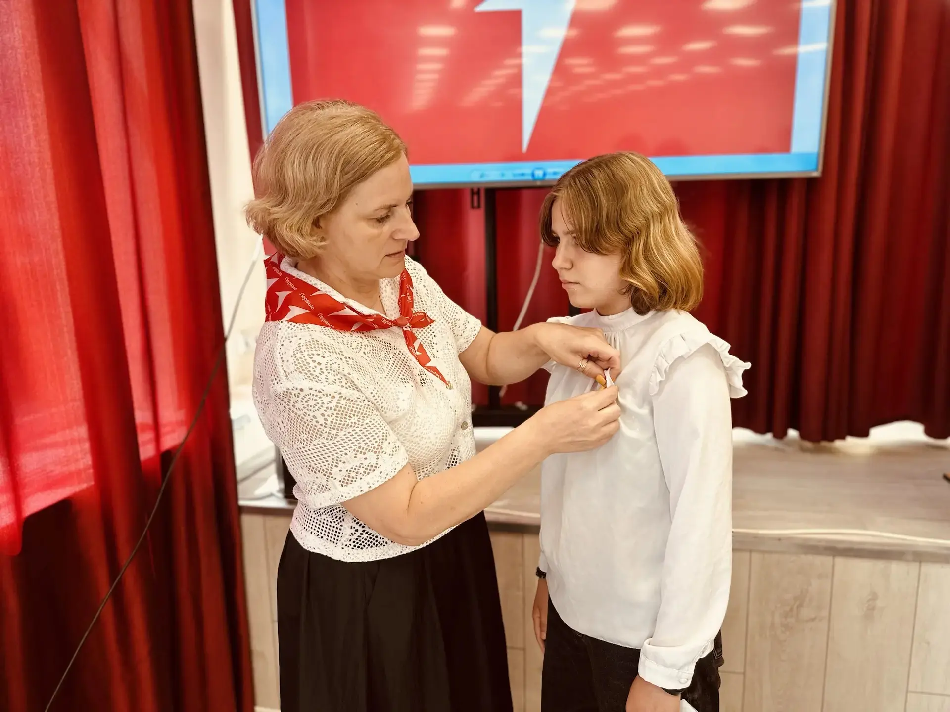 Торжественное мероприятие в Кореновском политехническом техникуме.  19 мая в стенах Кореновского пол