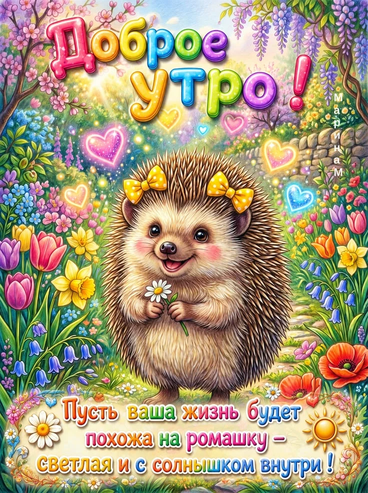 🌞🎉 Желаем бодрого утра и замечательного дня!