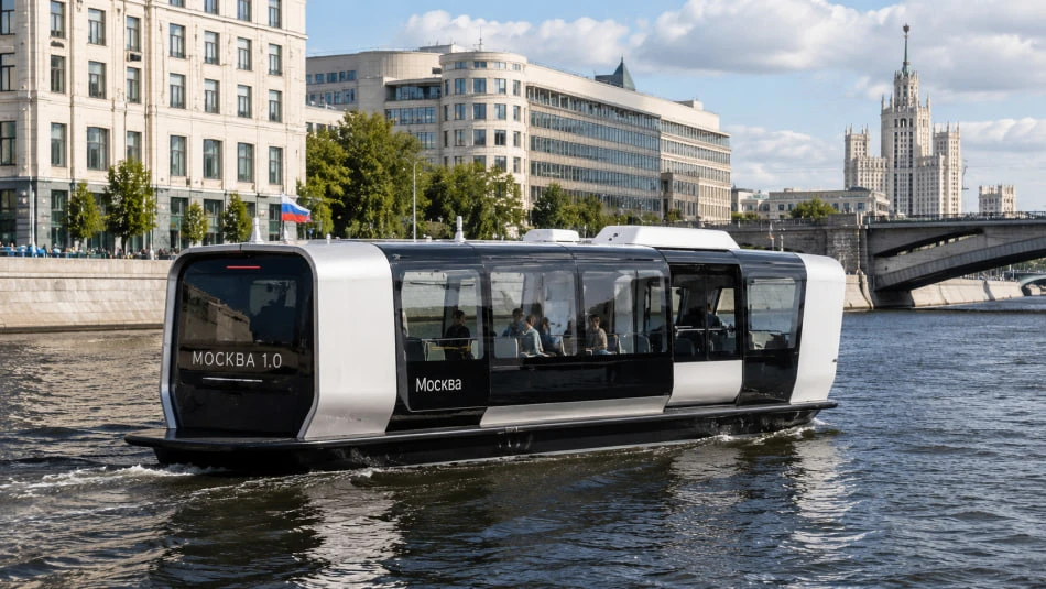 ⚓ Речной флот Москвы полностью перейдет на электросуда к 2035 году
