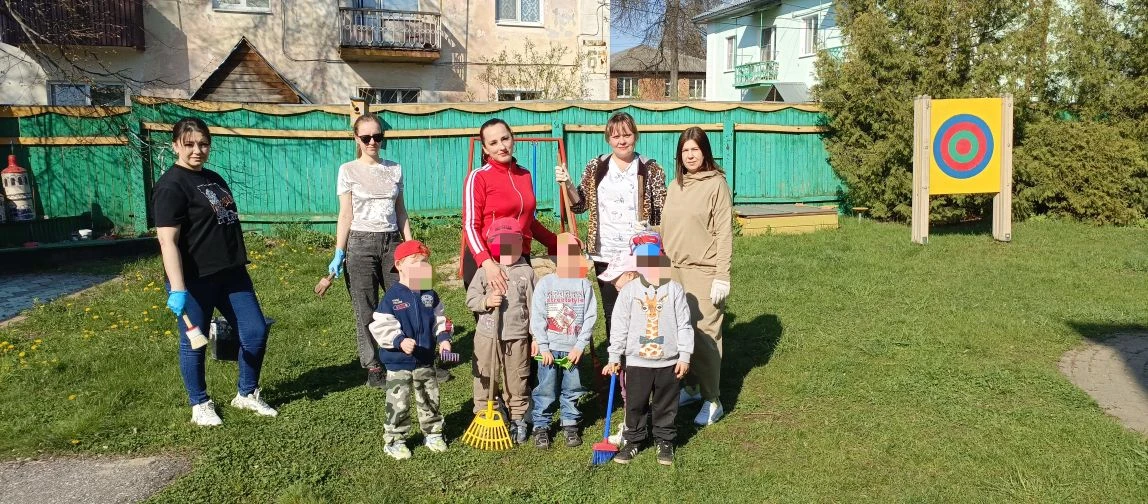 ✨ В Доме ребёнка прошла добрая и полезная акция «Территория детства»! 🌿