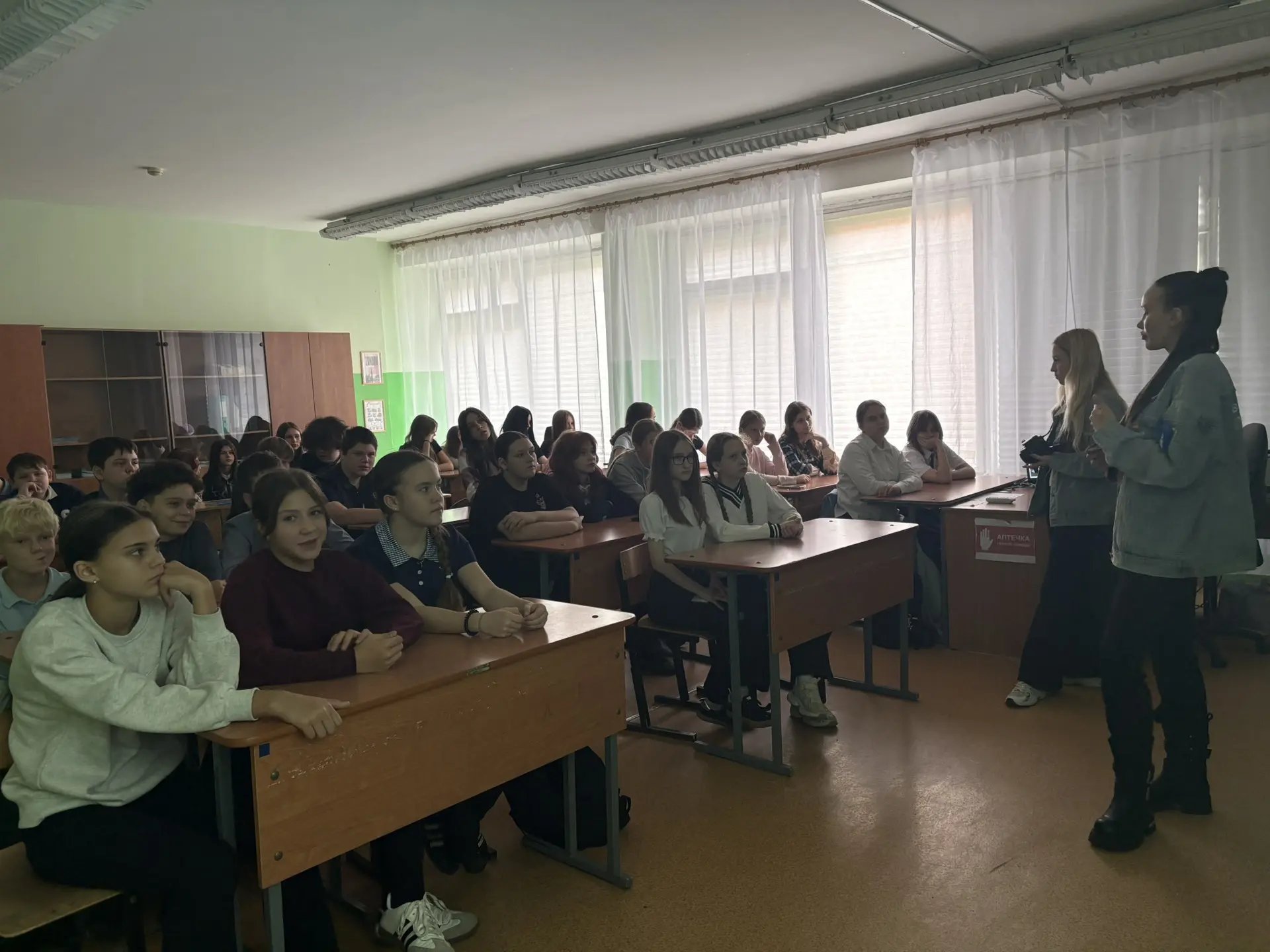 📍На этой неделе в нашей школе № 36 прошла замечательная встреча с гостями из Ресурсног...