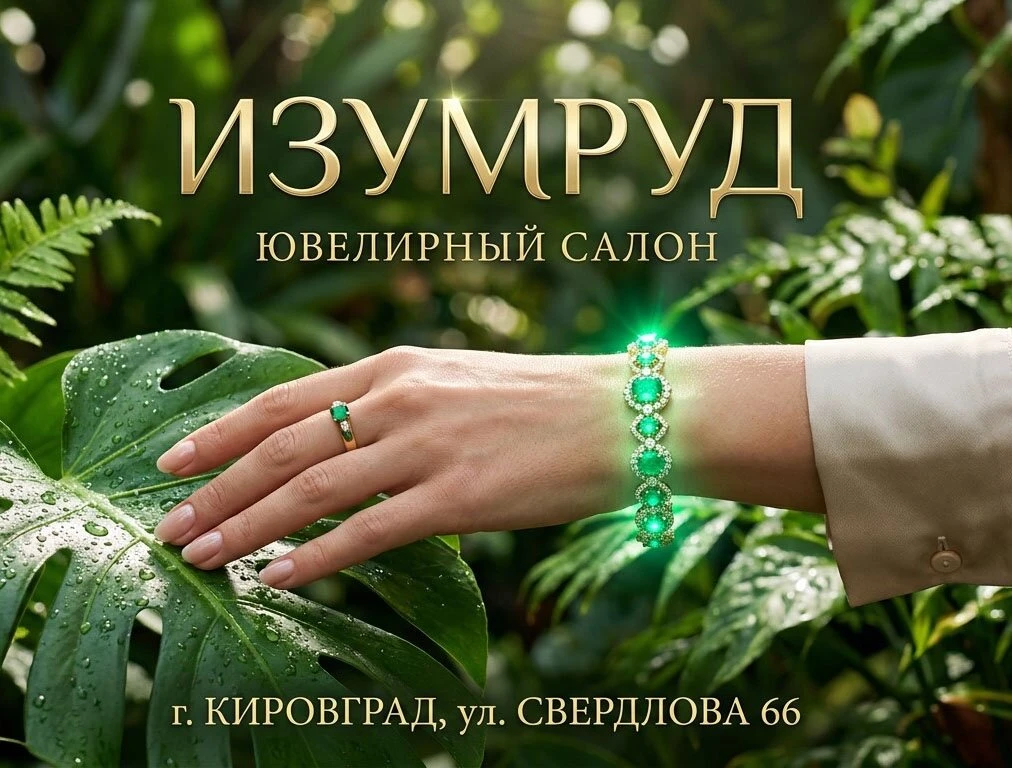 Природа создает совершенное за миллионы лет.
Мы превращаем это совершенство в украшения.
«Изумруд» —