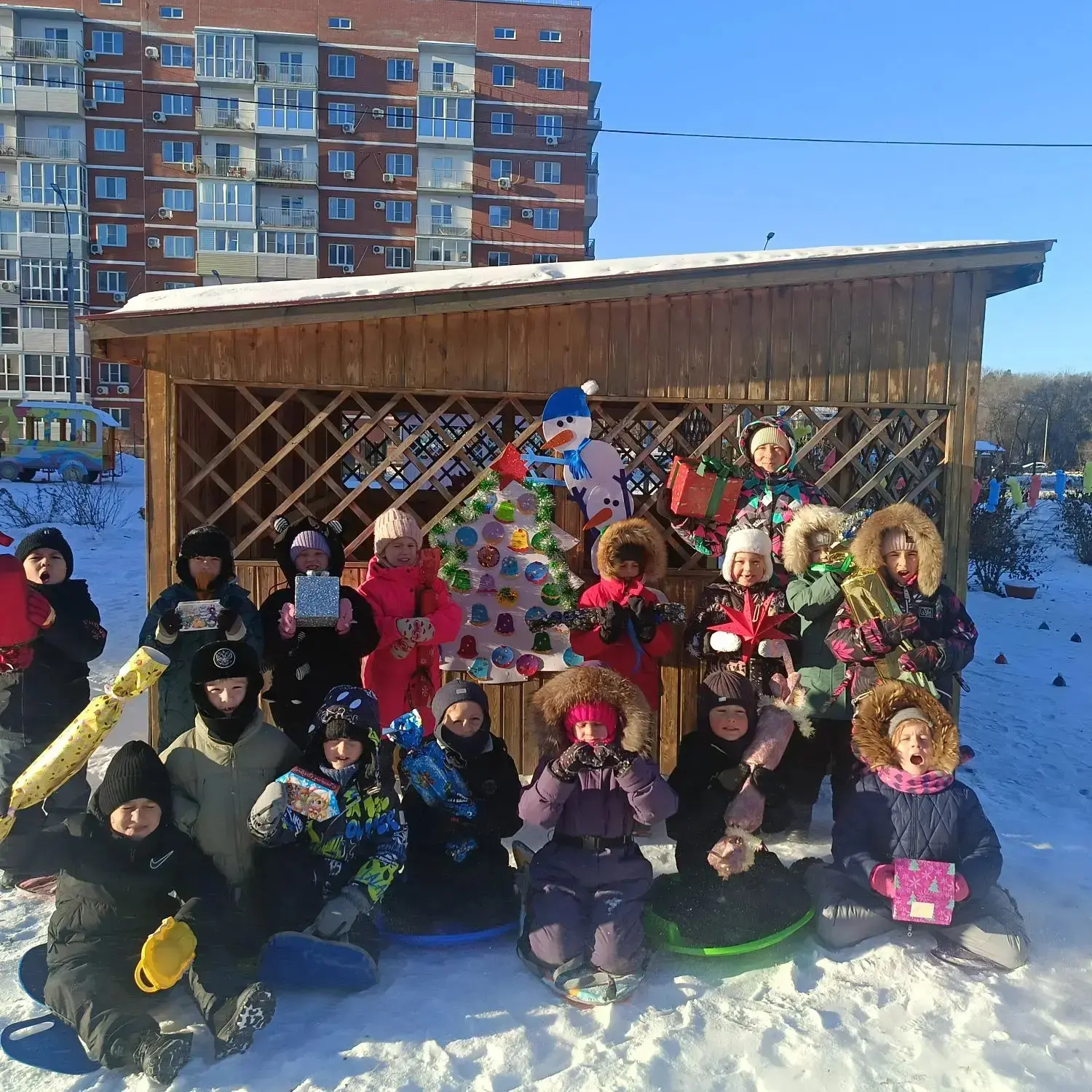 ❄️⛄️Зимние забавы ❄⛄️ 
Группа  10