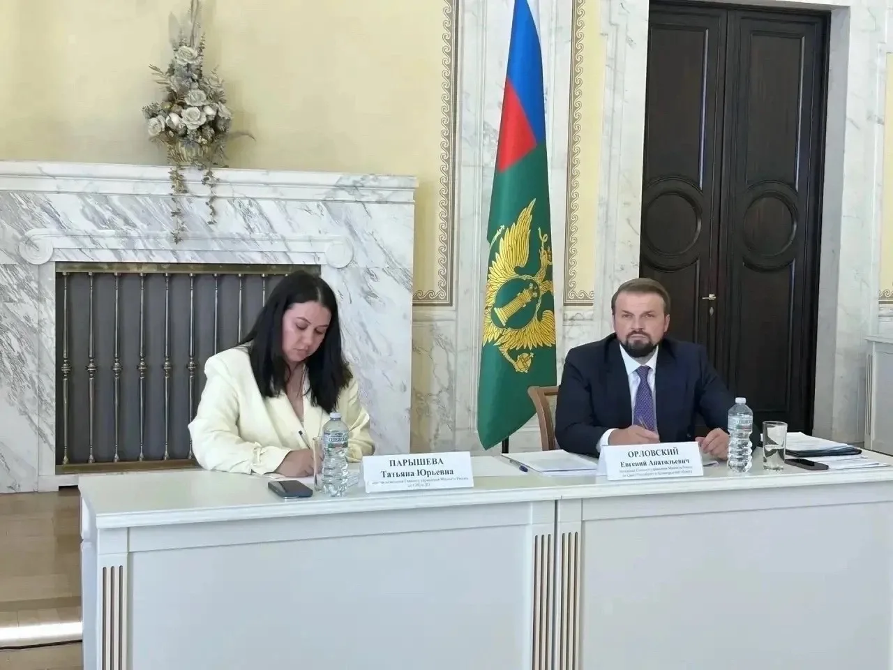 Начальник ГУ Минюста России по СПб и ЛО Евгений Орловский провел рабочее совещание о пр...