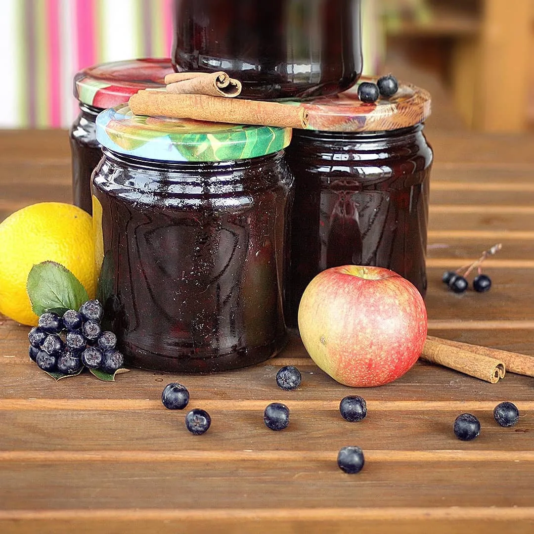 🫐❤️🍏ВАРЕНЬЕ ИЗ ЧЕРНОПЛОДКИ С ЯБЛОКАМИ
