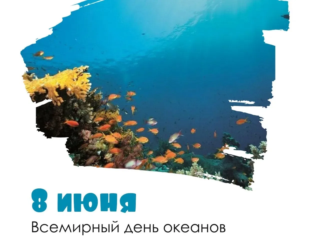 🗓️ 8 июня - Всемирный день океанов! 🗓️

🌊 Океан — лёгкие нашей планеты.
🌊 Дом для миллионов суще