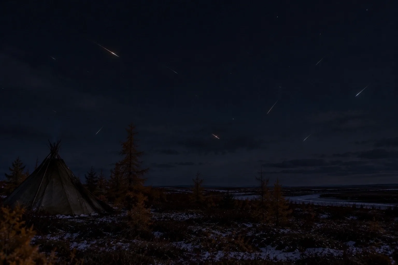 🌌 В осеннем небе Ямала жители смогут наблюдать метеорные потоки от двух комет