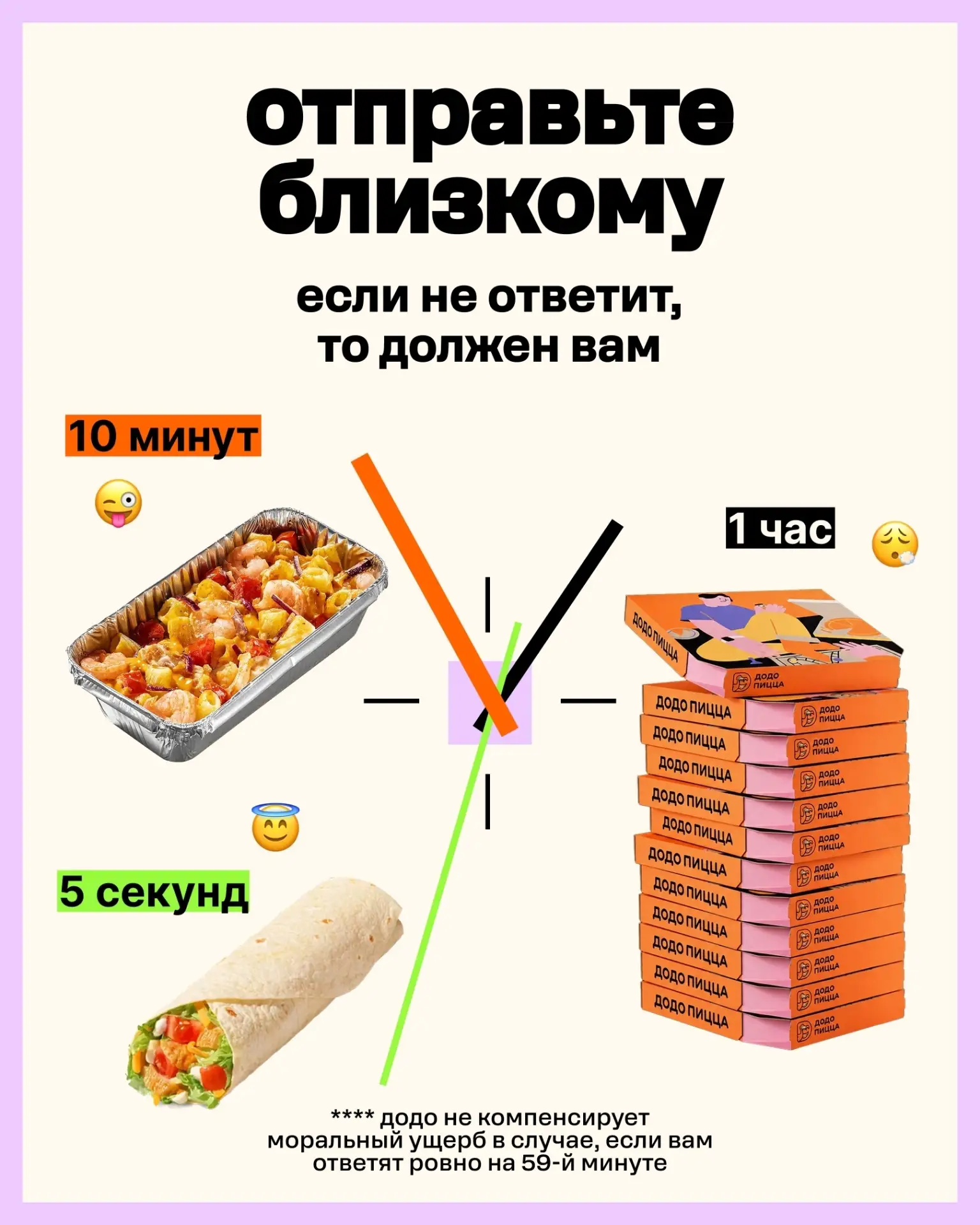 Можно попробовать так, а можно сразу применить нашу новую акцию 😍

Скидка 50% на вторую пиццу 25 см