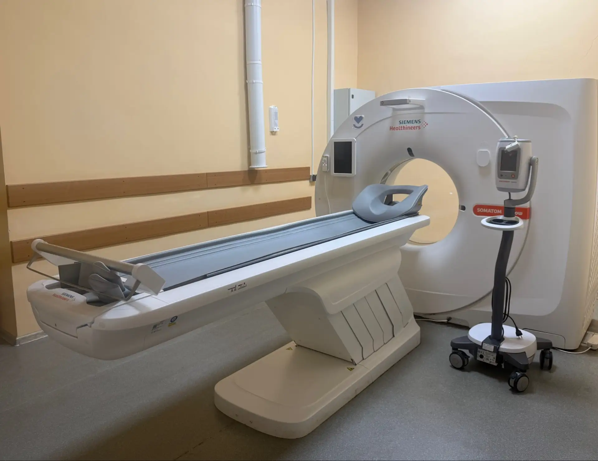 🏥Компьютерный томограф в Брюховецкой ЦРБ с 13.08.2026 возобновил работу.
