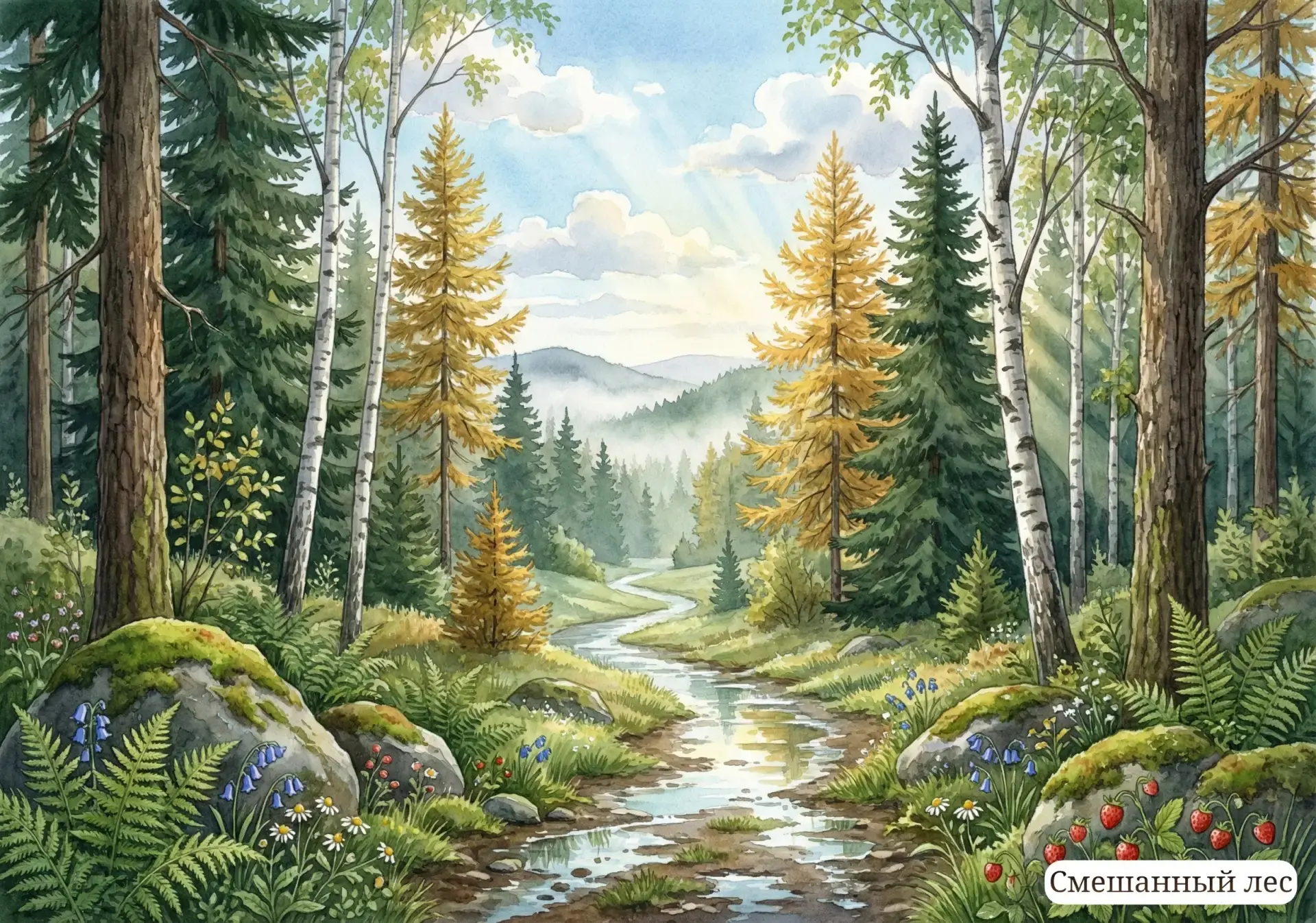 🌲 Наш волшебный лес: какой он бывает? 🌲