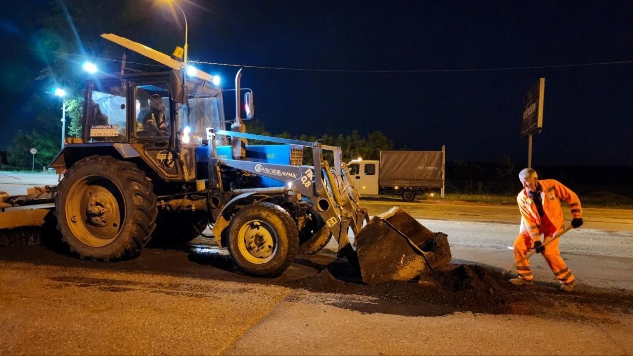 🛣️ Специалисты «Мосавтодора» начали ремонт участка Домодедовского шоссе в городском округе Подольск 