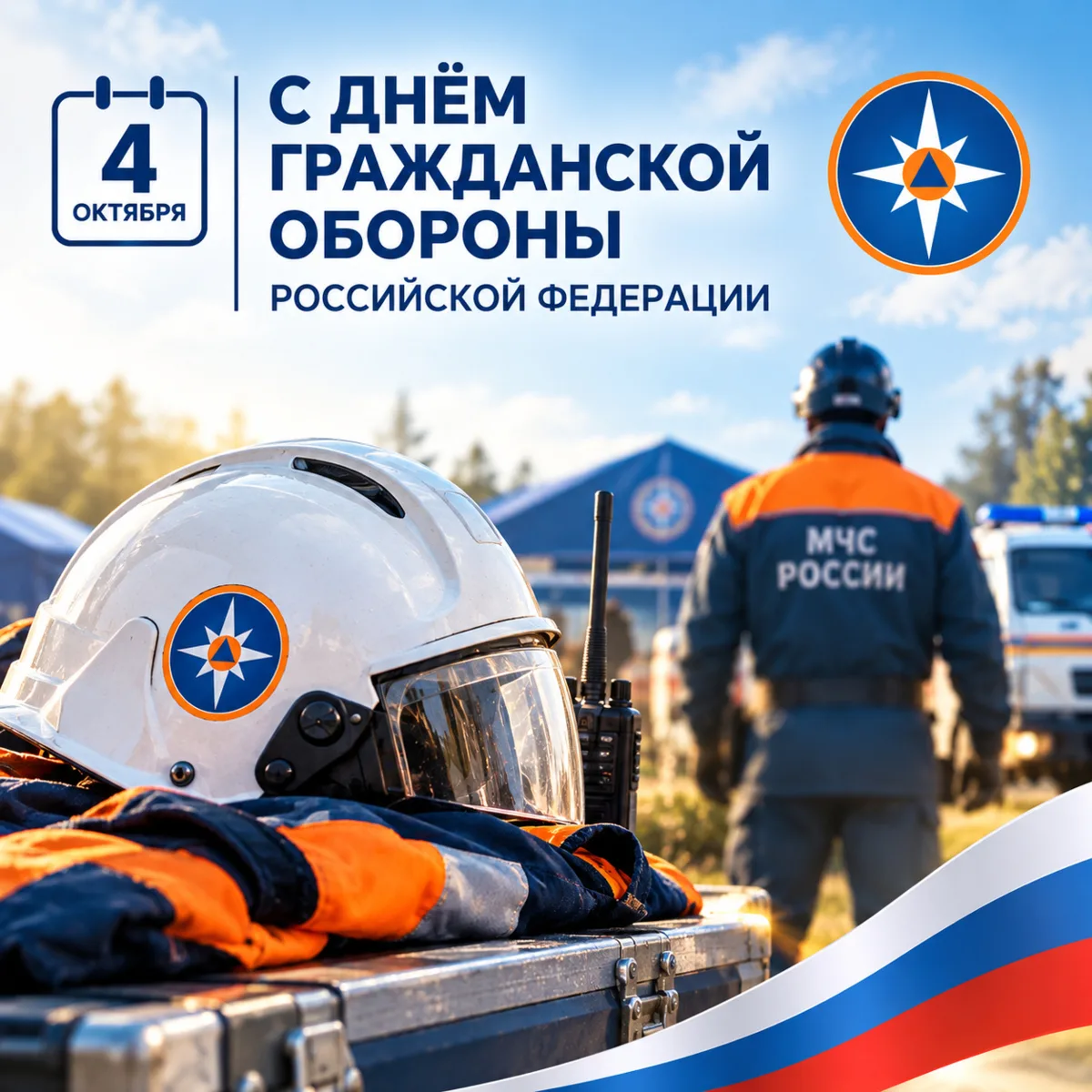 Поздравляем вас с Днём гражданской обороны Российской Федерации!