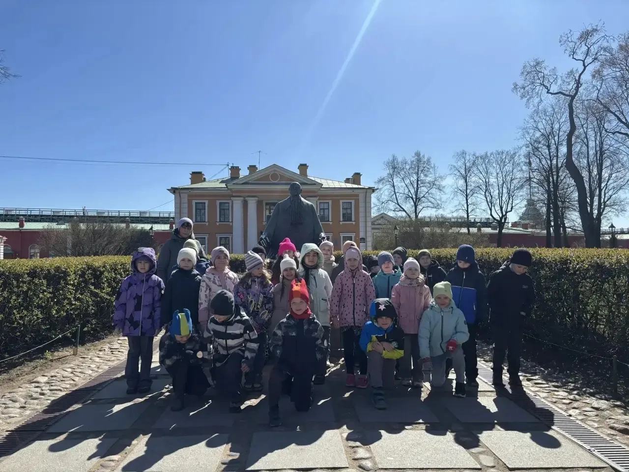 🏰 Петропавловская крепость глазами первоклассников 1 «А»!  Сегодня наши самые юные ученики отправили
