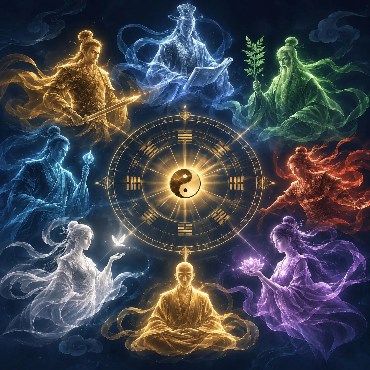 ✨ А что, если у каждого духа Ци Мэнь есть свой характер?