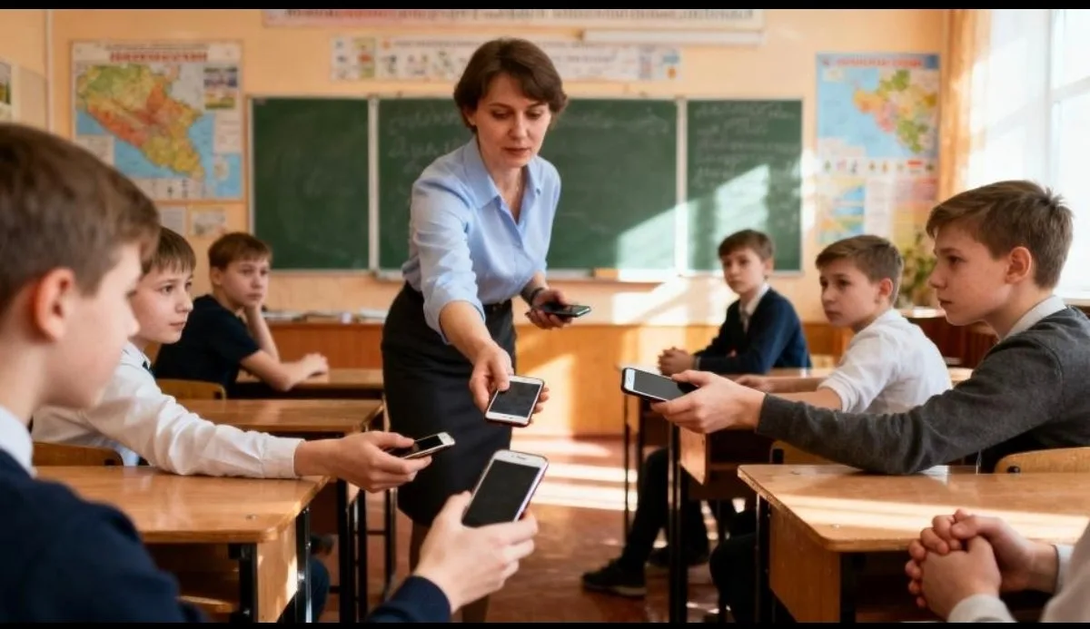 📱 С 1 сентября школьникам запретят пользоваться телефонами на уроках