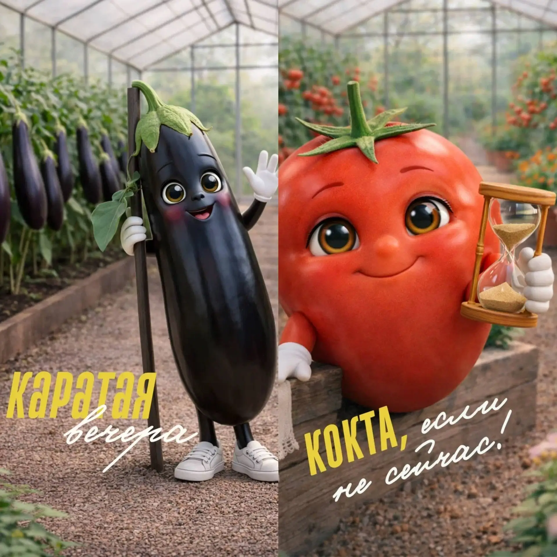 😆 Сегодня 1 апреля — Всемирный День смеха   Мы решили, что наши овощи тоже заслуживают немного славы