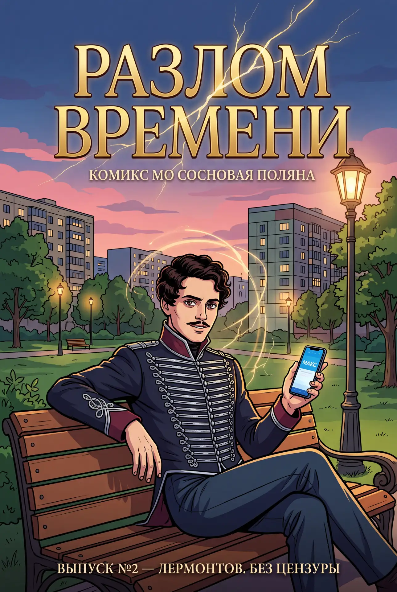 Вышел второй выпуск комикса «Разлом времени»!