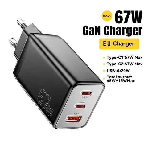 GaN-зарядка Essager 67W USB-C