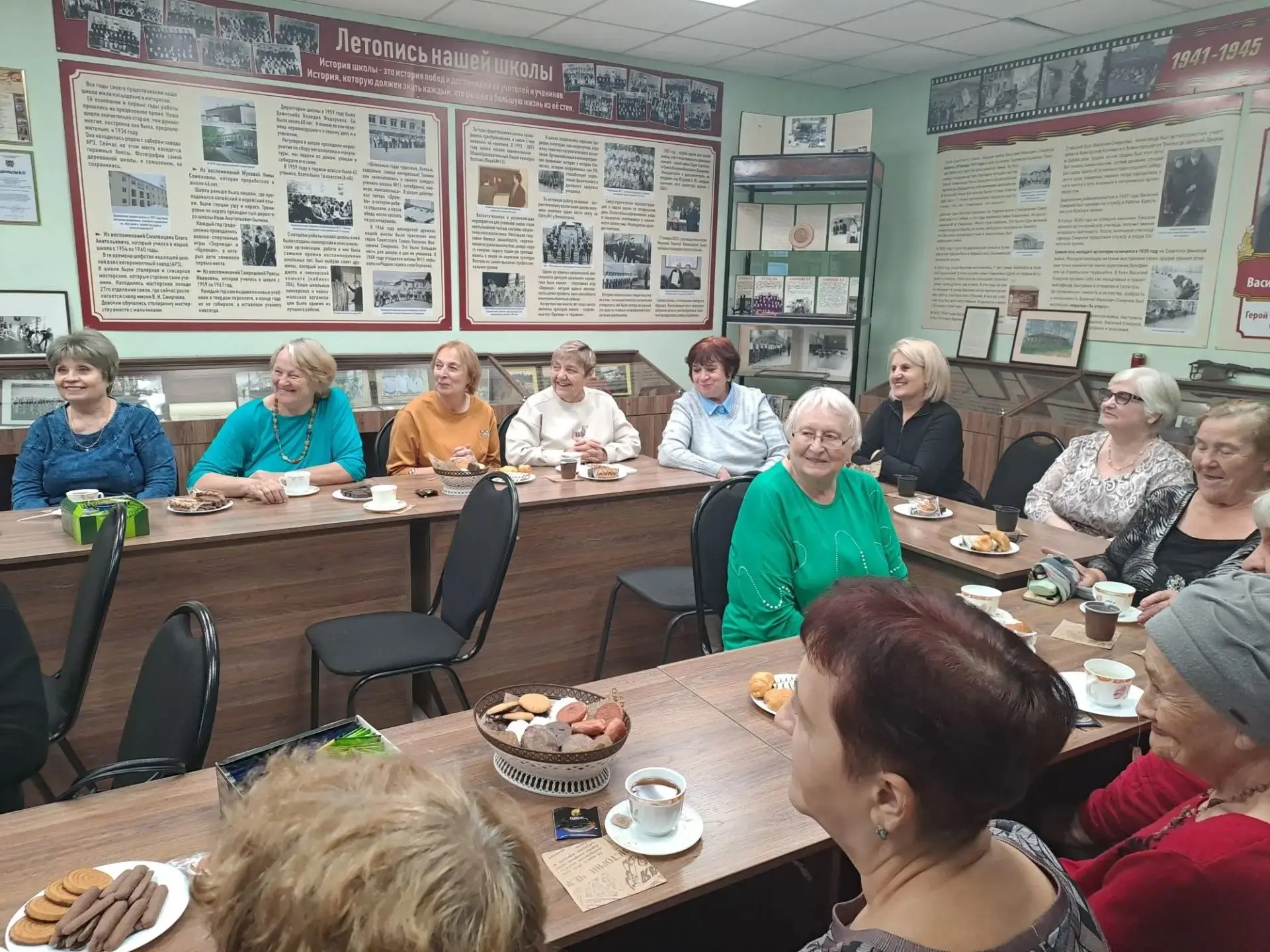 Встреча поколений в стенах школьного музея