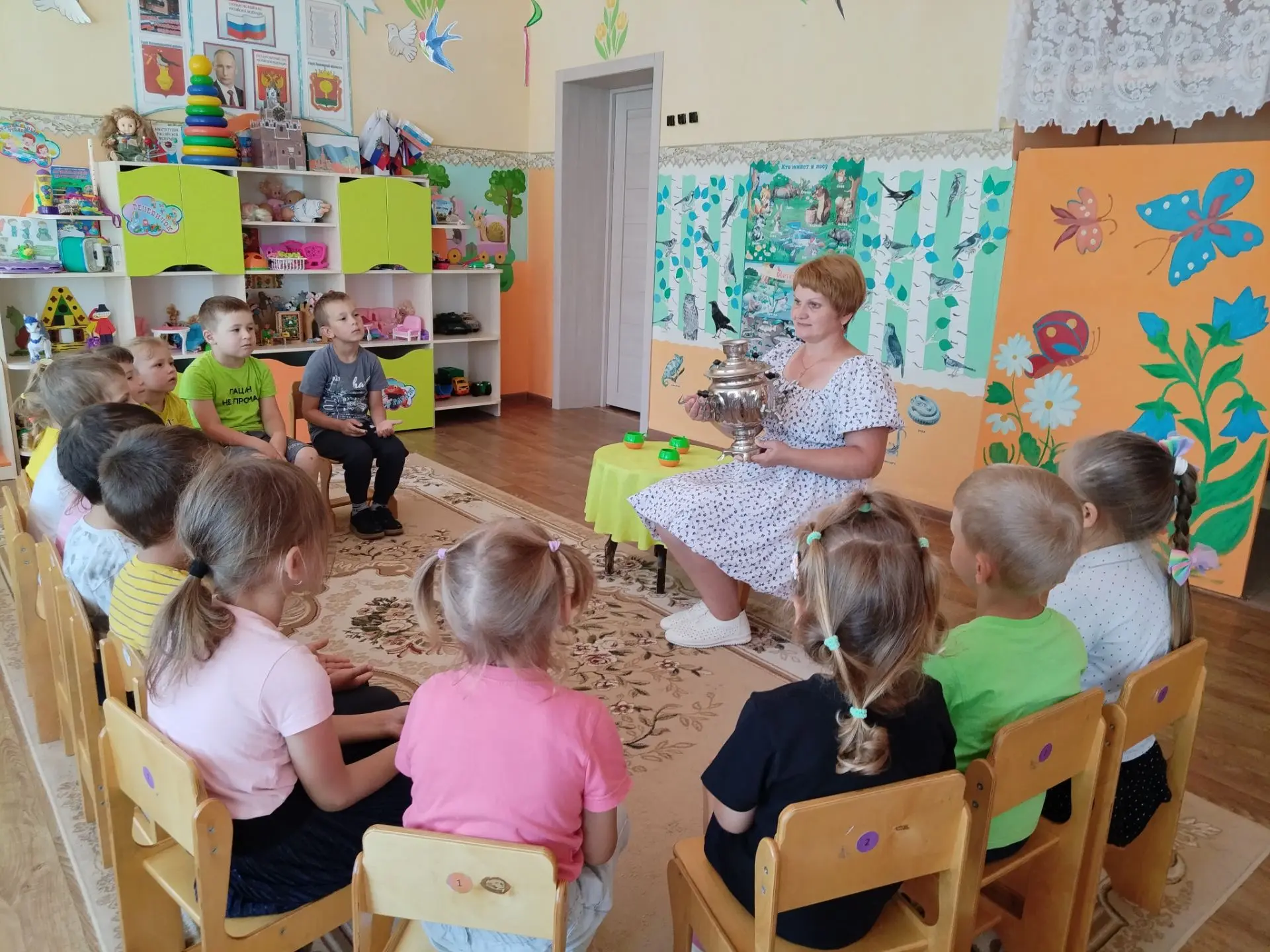 ✨Наш «самый горячий» день состоялся! 🔥 Сегодня мы отмечали День самовара🫖. Ребята пог...