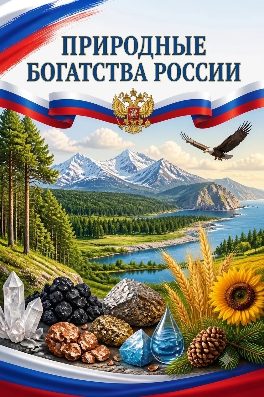 🌿 Природные богатства России 🇷🇺
Листайте карусель ➡️ и узнайте, какими удивительными богатствами 