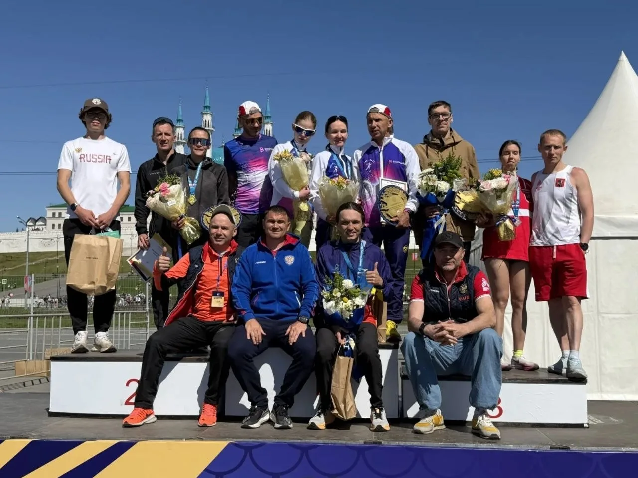 🎉 Белгородская спортсменка стала чемпионкой России по лёгкой атлетике спорта слепых.   Чемпионат про