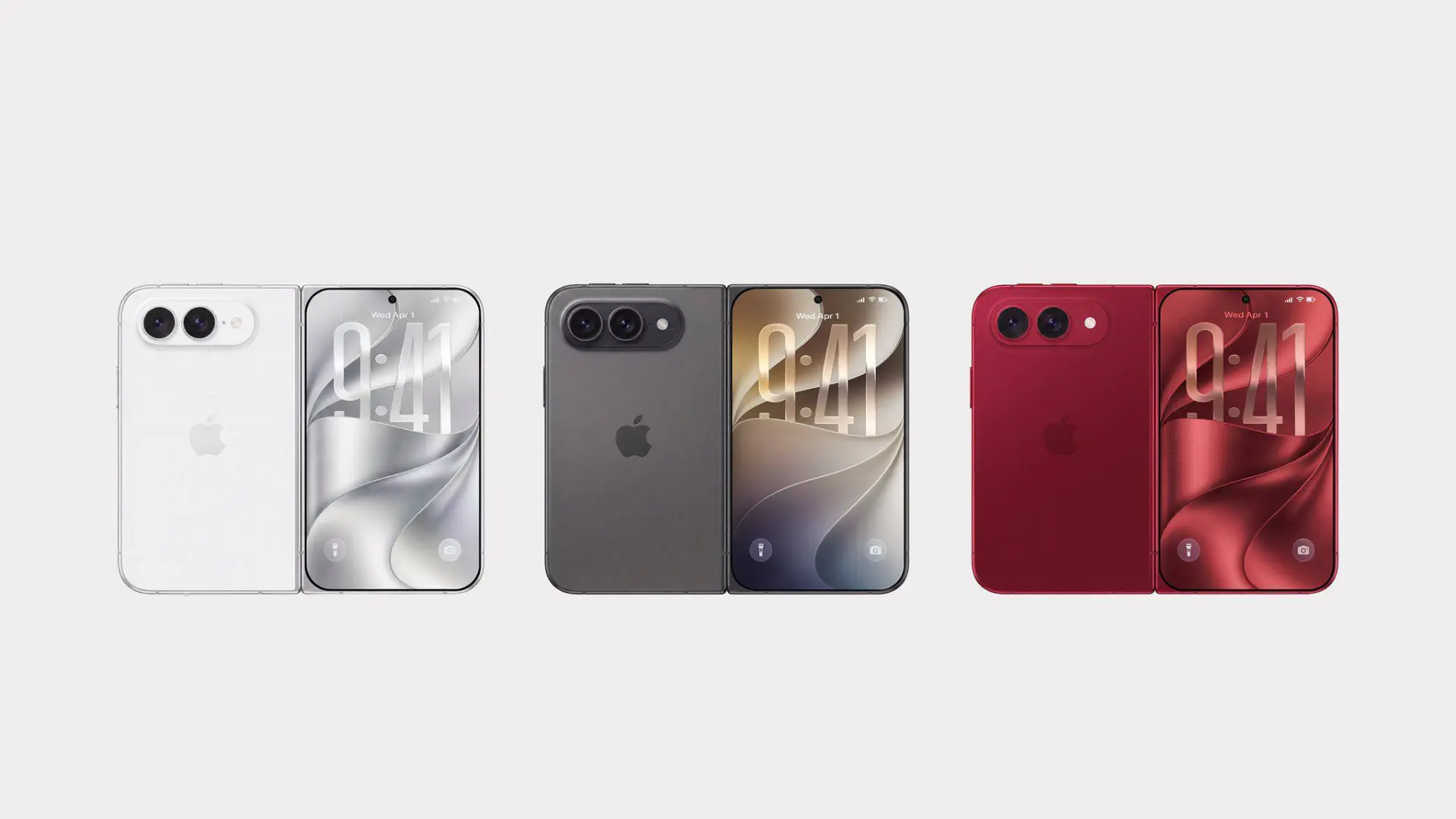 А что если складной iPhone Ultra выйдет в красном?