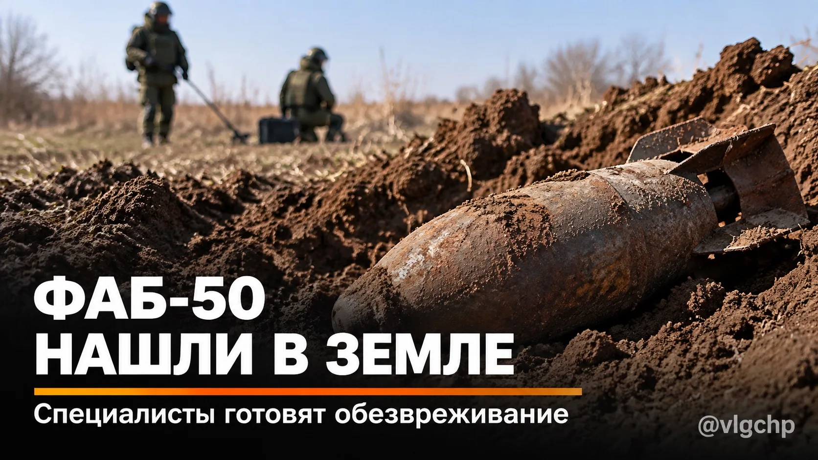 В Городищенском районе нашли боеприпас времён ВОВ.