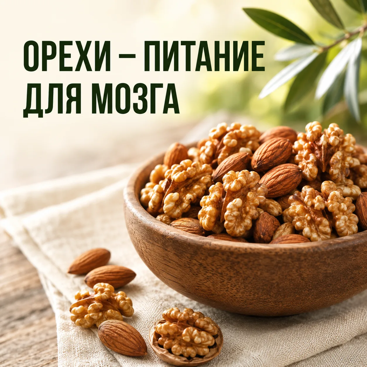 Знаете ли вы, что грецкие орехи – это не просто угощение, а настоящий суперфуд для мозга?

Неврологи