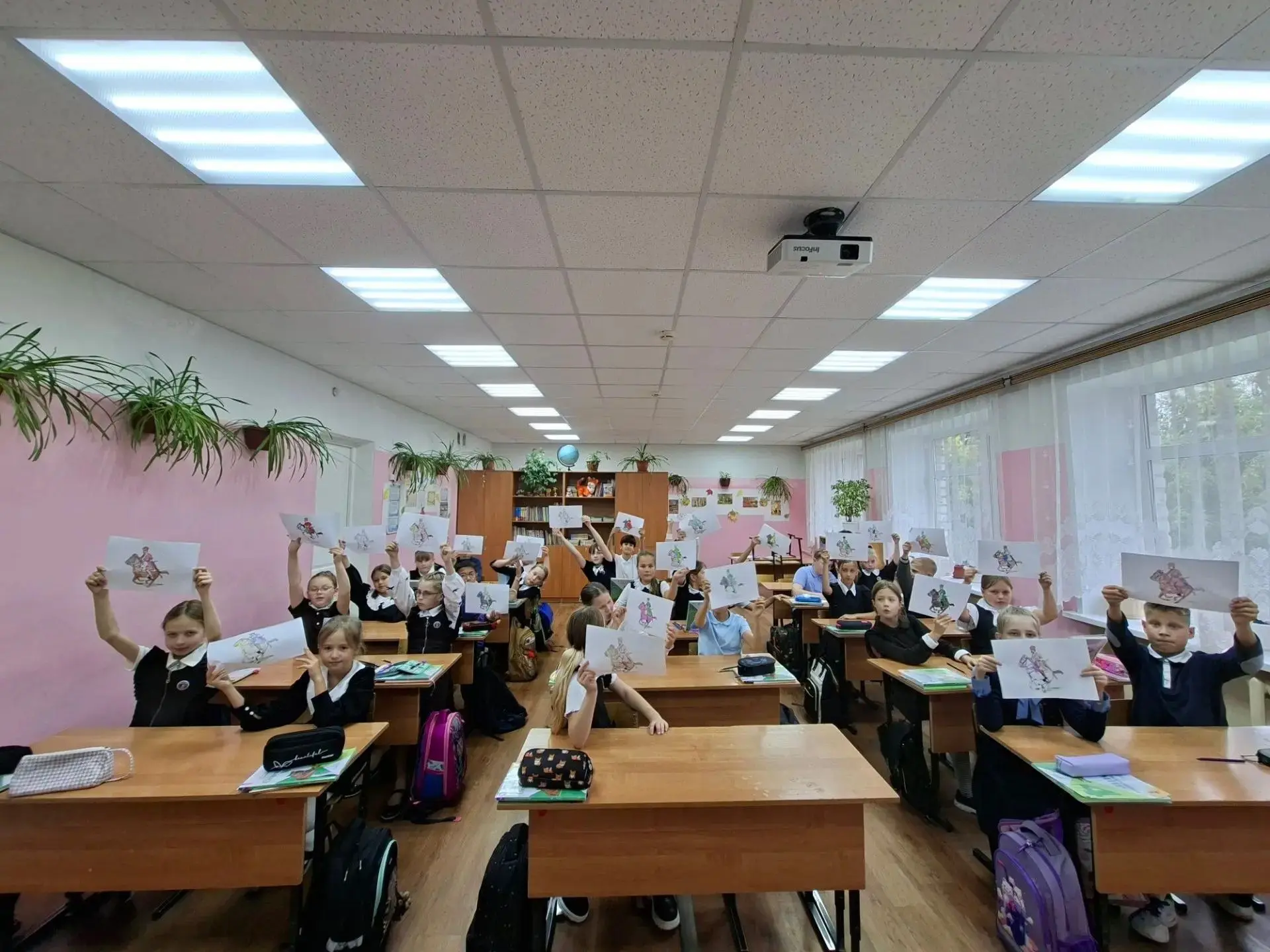 🎨День Бородинского сражения: творчество и история в 4 «А» классе!