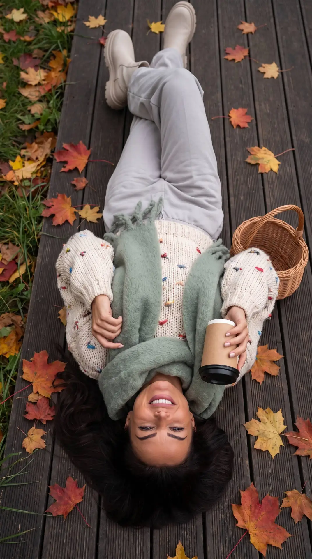 🍂 Осенний уют на террасе