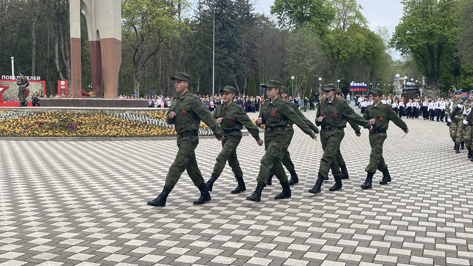 📯 Память поколений — 2026  Сегодня, 8 мая, накануне 81-й годовщины Великой Победы, учащиеся нашей шк