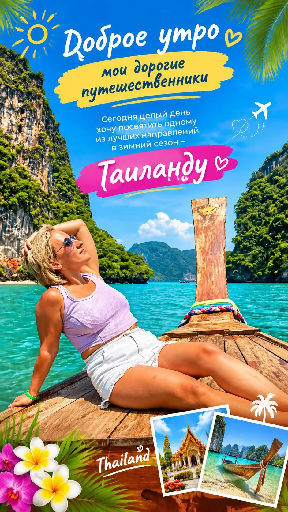 ☀️ Доброе утро, мои дорогие путешественники! 🌴🇹🇭