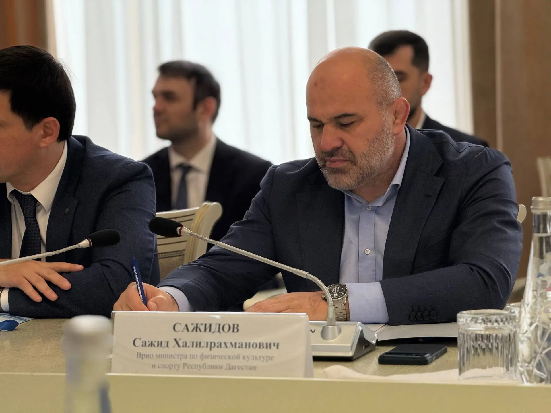 Сажид Сажидов принимает участие во всероссийском совещании уполномоченных по правам чел...